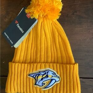 Nashville Predators Fanatics Unisex One Size Beanie Toboggan